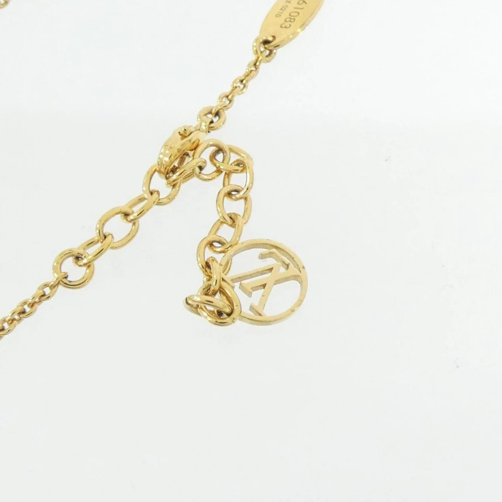 LOUIS VUITTON Gold Necklace - Picture 4 of 5